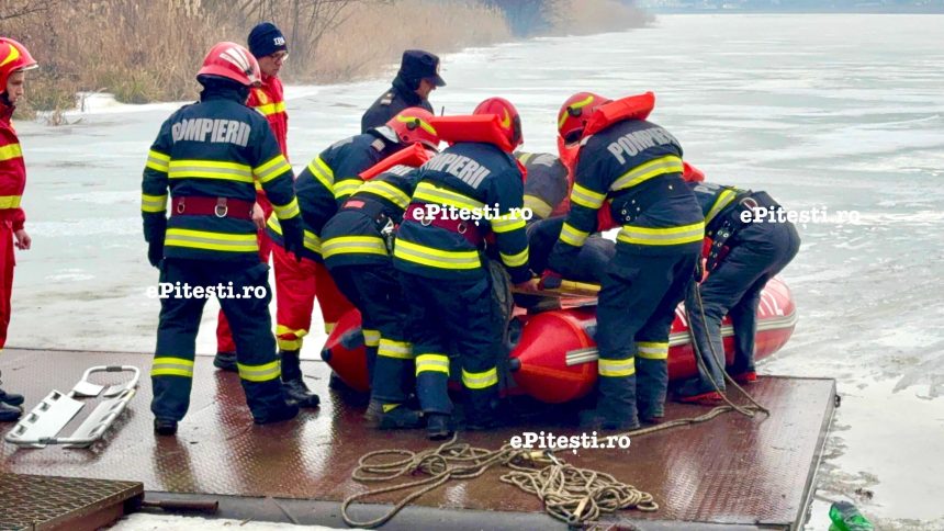 Politia Arges oficial Cine este barbatul inecat in rau