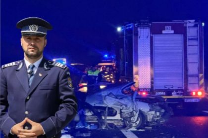 Politia Arges oficial accident fatal pe DEx12 in apropiere de
