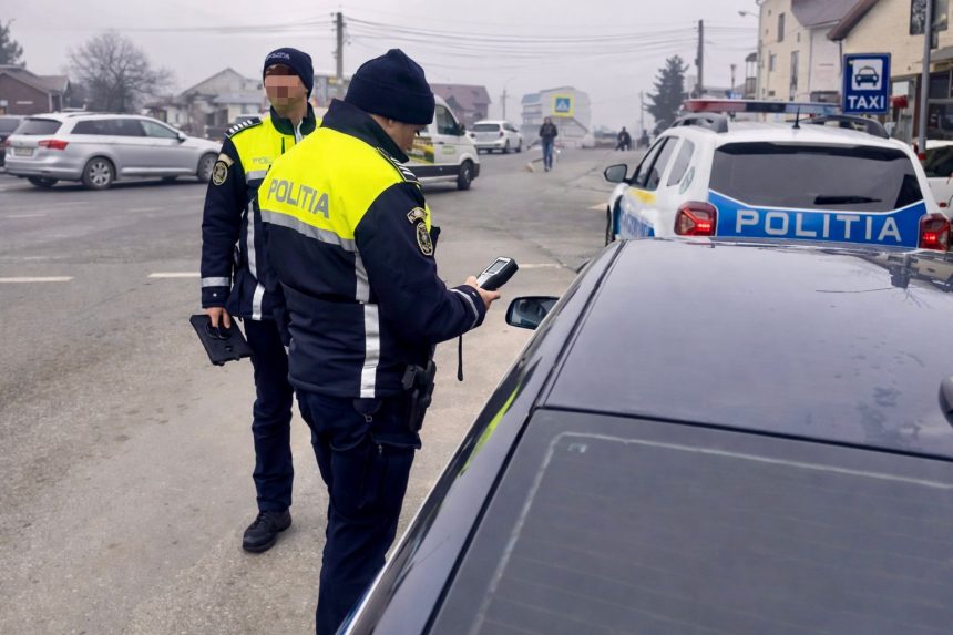 Sofer prins beat dat jos din trafic in Pitesti