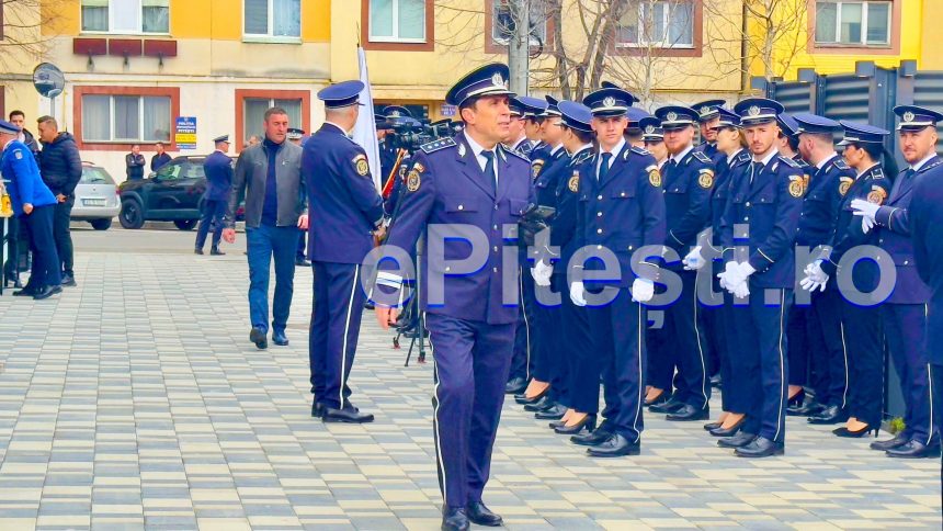 Stire de ultim ora Noul sediu al Politiei Pitesti se inaugureaza