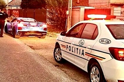 Tanar de 18 ani surprins circuland cu 128 km h in Piteshti