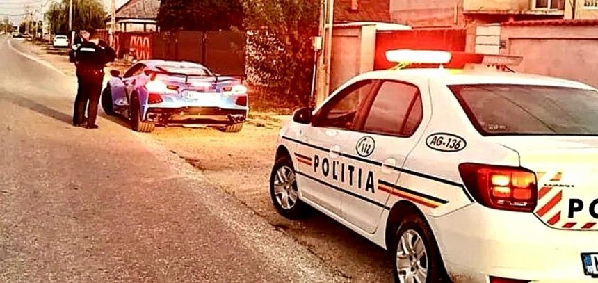 Tanar de 18 ani surprins circuland cu 128 km h in Piteshti