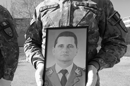 Ultimul drum al colonelului Cristian Sendroiu omorat in