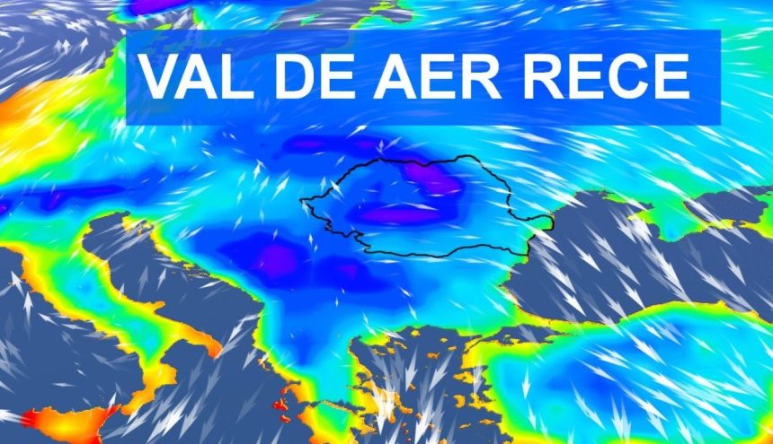 Un nou val de aer polar se indreapta spre Romania Racire semnificativa