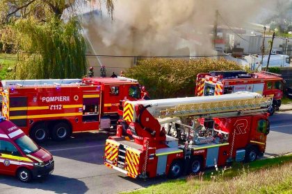 Urgent in Arges Incendiu devastator intr o gospodarie