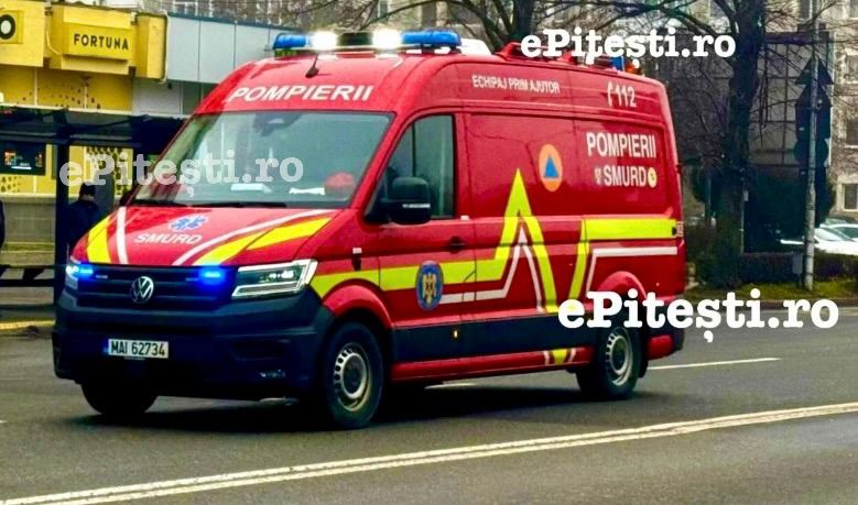 accident serios o fetita de 6 ani transportata de urgenta la spital