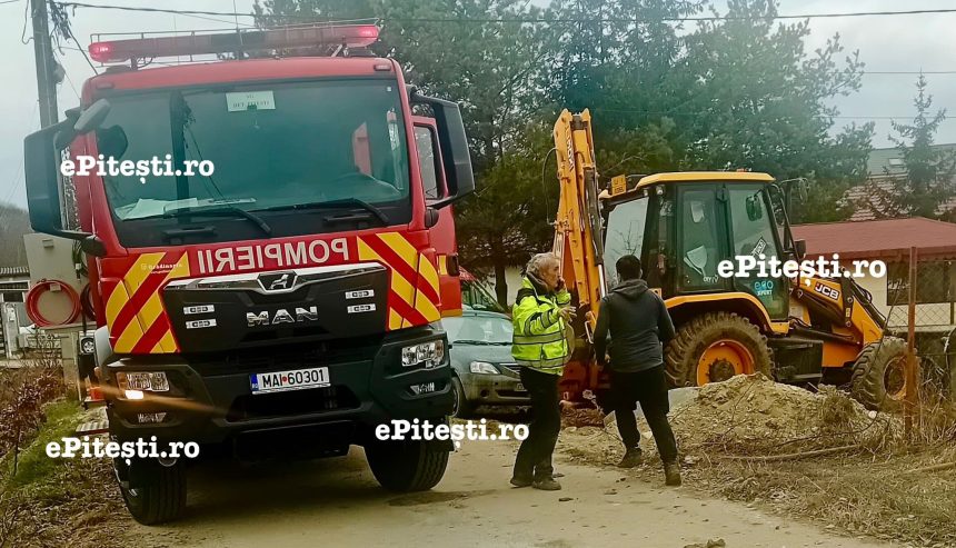 zi neagra in arges o persoana inconstienta prinsa sub un