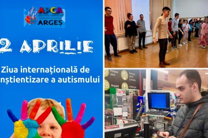 2 Aprilie Ziua de Constientizare a Autismului sarbatorita