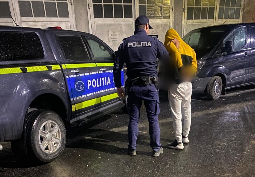 A dorit sa faca un suciu intr un apartament din Pitesti