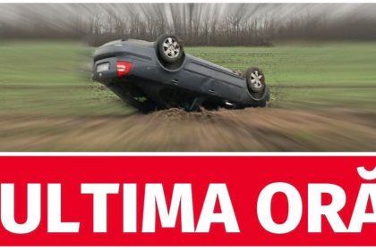 Accident in Arges Barbat prins in automobilul rasturnat