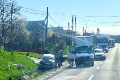 Arges A aterizat cu BMW ul direct in sant