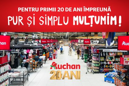Auchan Romania la 20 de ani un retailer diversificat cu peste