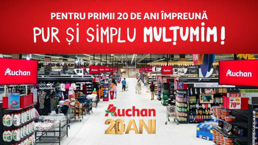 Auchan Romania la 20 de ani un retailer diversificat cu peste