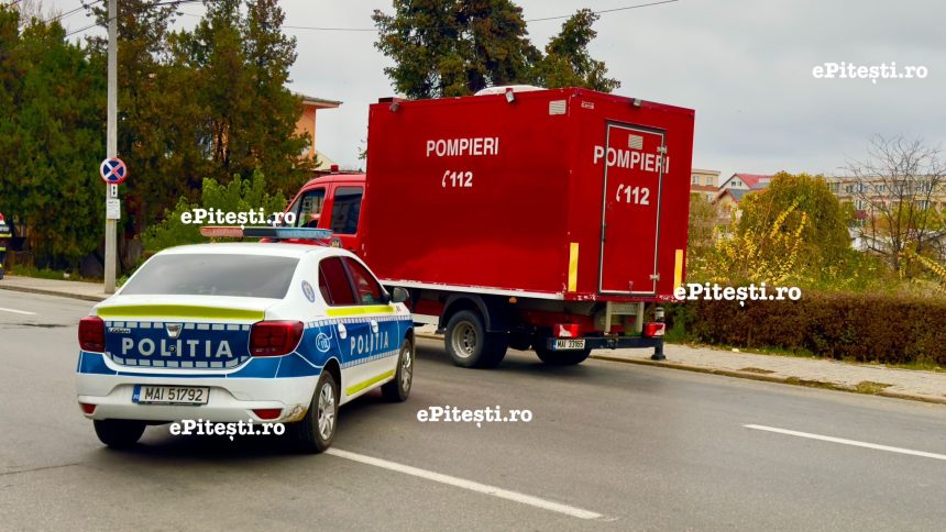 Barbat descoperit decedat in urma unui incendiu