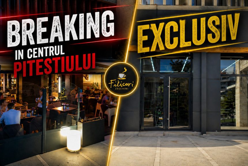 Breaking in centrul Pitestilor Cafeneaua Filicori devine istorie