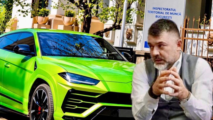 Directorul ITM soseste la serviciu cu un bolid Lamborghini