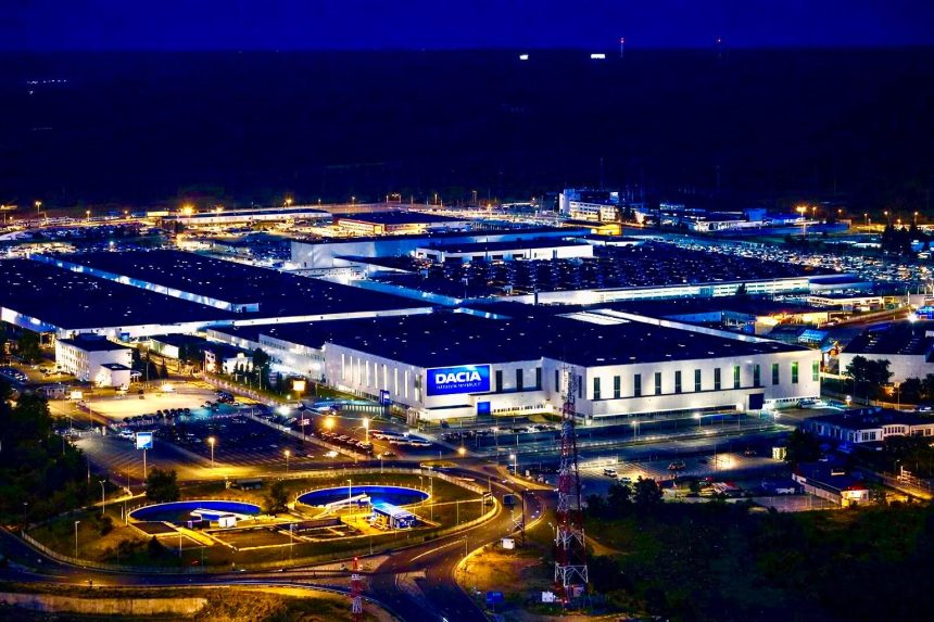 Este stirea serii despre Uzina Dacia din Mioveni