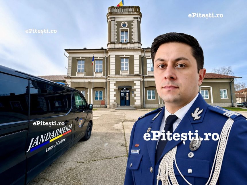 Exclusiv Un nou comandant la Jandarmeria Arges Colonelul Cristea