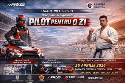 FRAS si Ashihara Karate Pitesti imbina sportul cu siguranta la