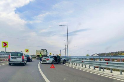 Haos pe A1 catre Curtea de Arges A avut loc un accident