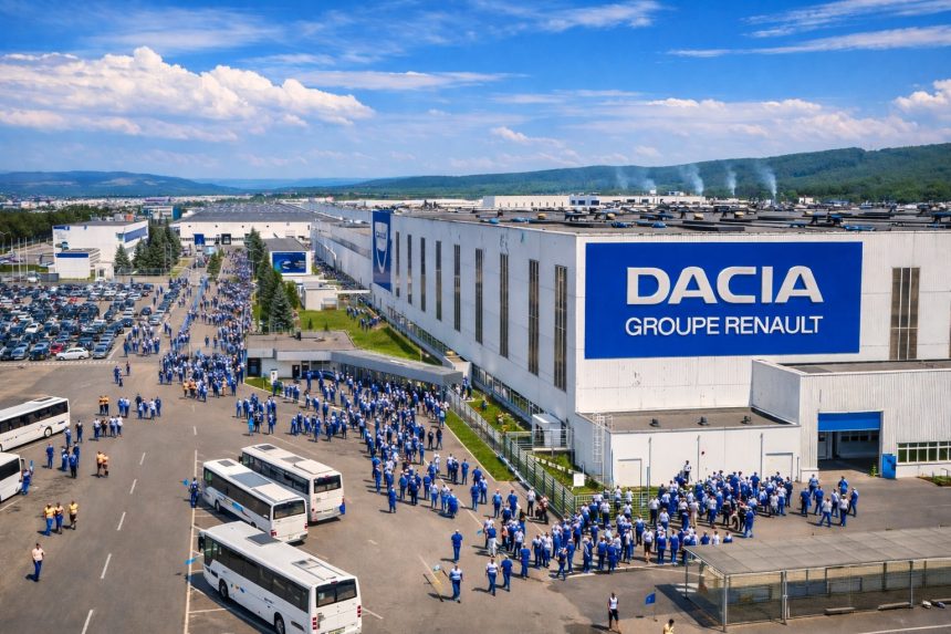 O noua lovitura dura pentru Uzina Dacia Mioveni