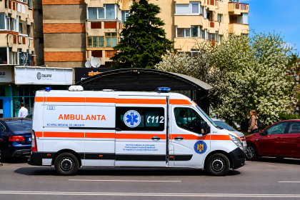 Piteshti Incident serios in Centru Tanara in dificultate