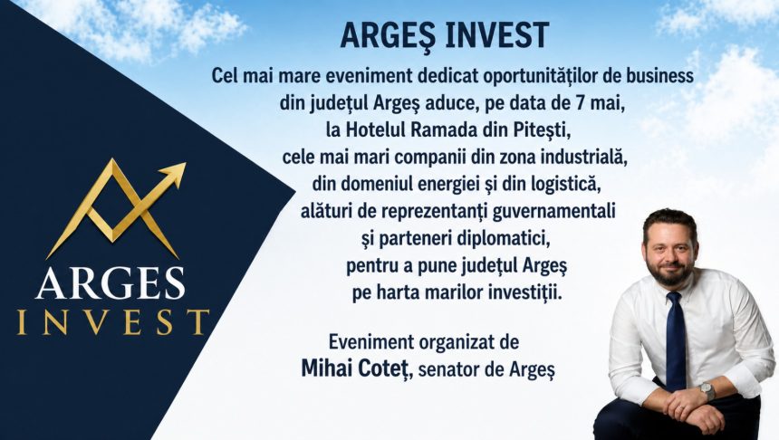 Pitestiul va fi capitala investitiilor pe 7 mai Mihai Cotez