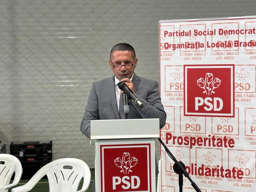Primarul Dan Stroe reconfirmat ca lider al PSD Bradu
