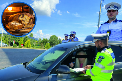 Soferita surprinsa cu 176 km h Se coc cozonacii in