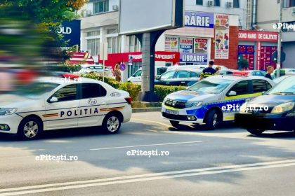 Tanar de 26 de ani din Pitesti capturat dupa o manevra