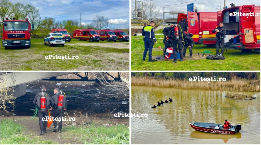 Tensiune la Pitesti Momente dramatice pe Raul Arges