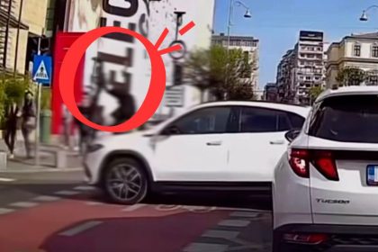 accident grav biciclist lovit intr o intersectie