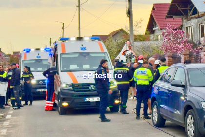 eveniment tragic doi copii au intrat cu atv ul in contoarele de electricitate