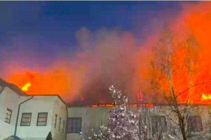 incendiu devastator intr o manastire in noaptea de paste