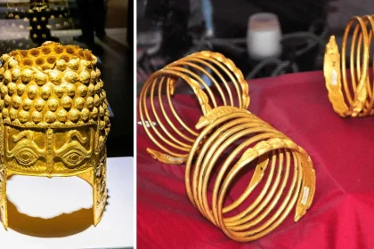 primele stiri coiful de la cotofenesti si bratarile dacice