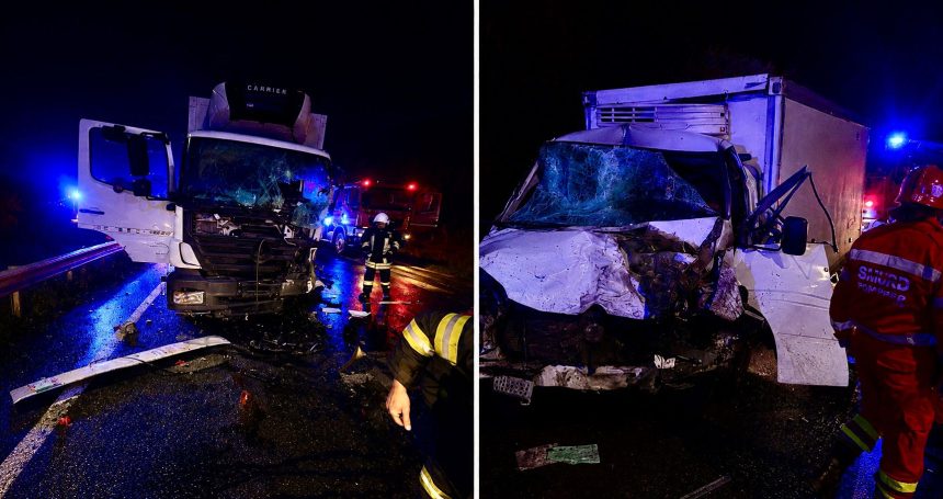 Accident tragic Un sofer de 33 de ani si a pierdut viata pe loc
