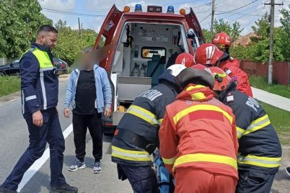 Arges Motociclist accidentat