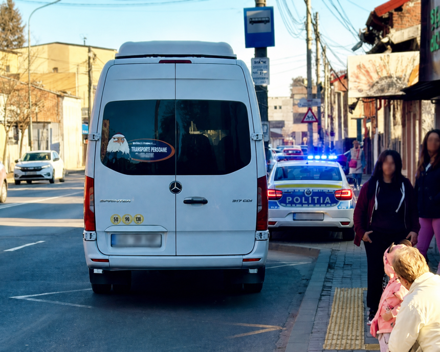 Arges Un sofer de microbuz a savarsit o infractiune