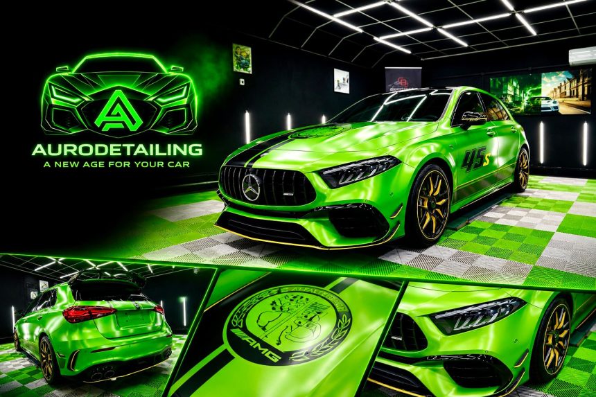 AuroDetailing Pitesti protejeaza un Mercedes de 420 CP