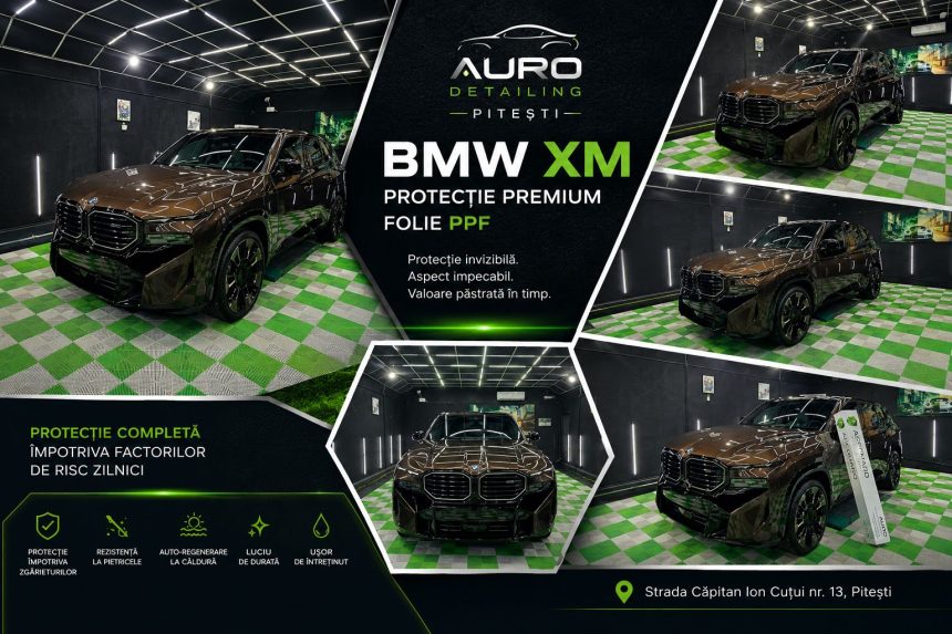 BMW XM care arata impecabil Secretul consta in protectie