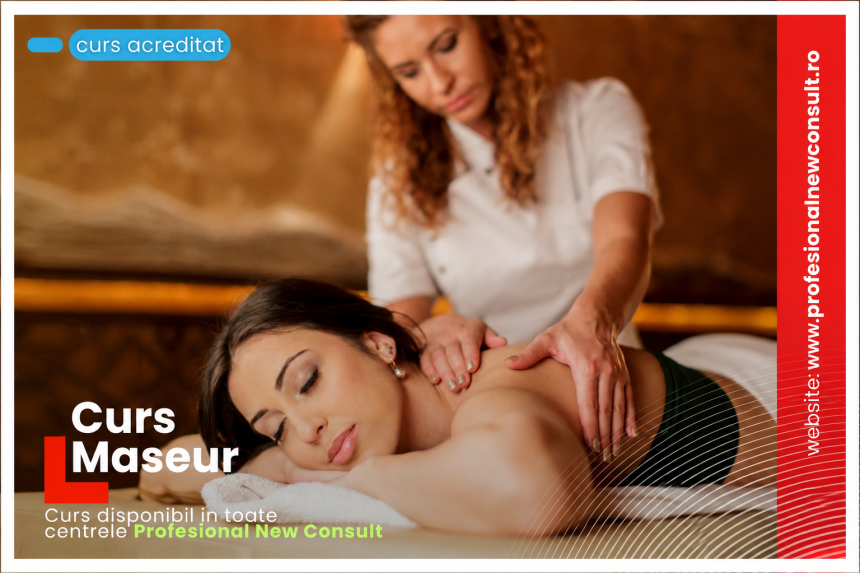 Devino maseur profesionist Cel mai bun si complet curs de