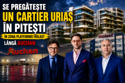 Exclusiv Pitesti Impresionant Zona Auchan Rolast pregatita