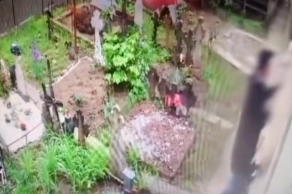 Imagini ocante cu vandalizarea celebrei biserici din