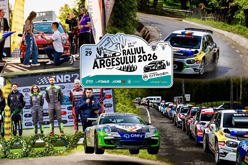 Nebunie la Raliul Argesului 2026 Un final deosebit de rar intalnit
