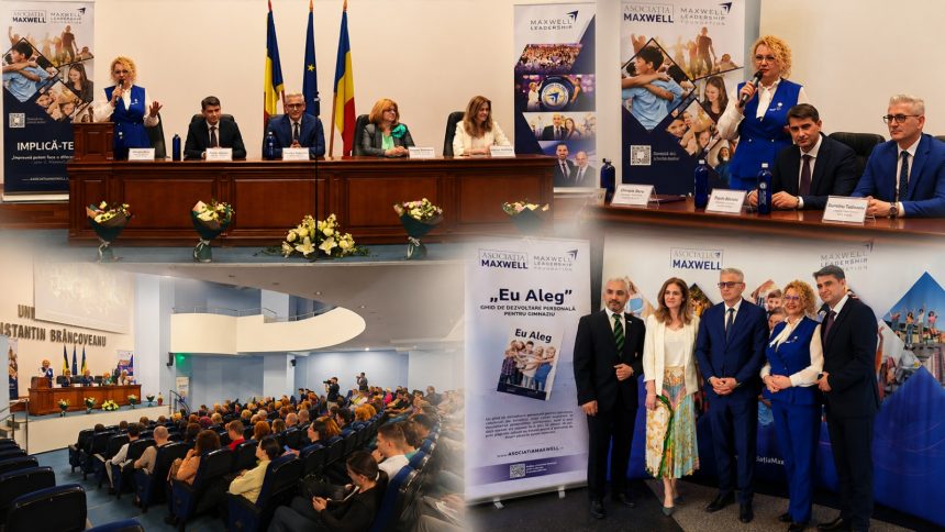Parteneriat solid pentru educatie Maxwell Romania si ISJ