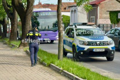 Piteshti Conflict intens la statia de autobuz Tanar de 23 de ani