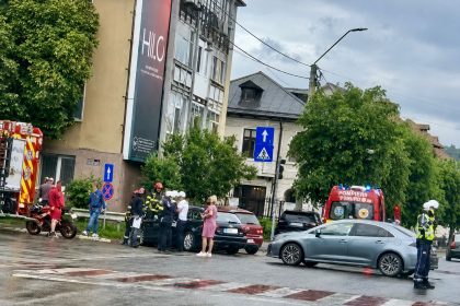 Pitesti Intersectia groazei Acident in apropierea ITM