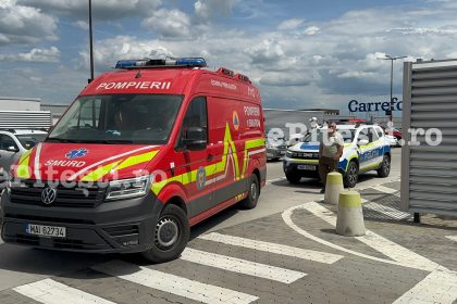 Piteti Accident la Arge Mall Un copil de 13 ani a fost ranit