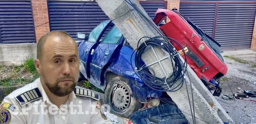 Politii a Arges face lumina un tanar de 22 de ani sub influenta alcoolului a
