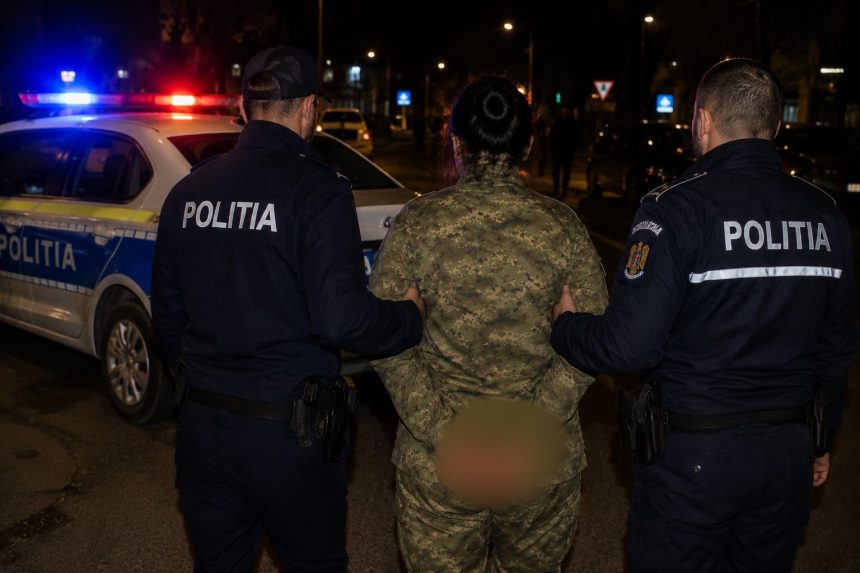 Scandalos Femeie soldat aproape de coma alcoolica surprinsa de